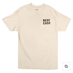 Rest easy t shirt multiple sizes in stock